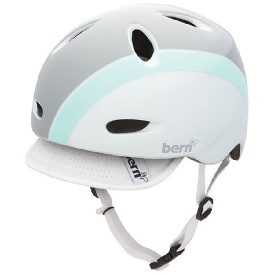 Bern Berkeley Women's Skate/Bike Helmet, XS, Bomber/White